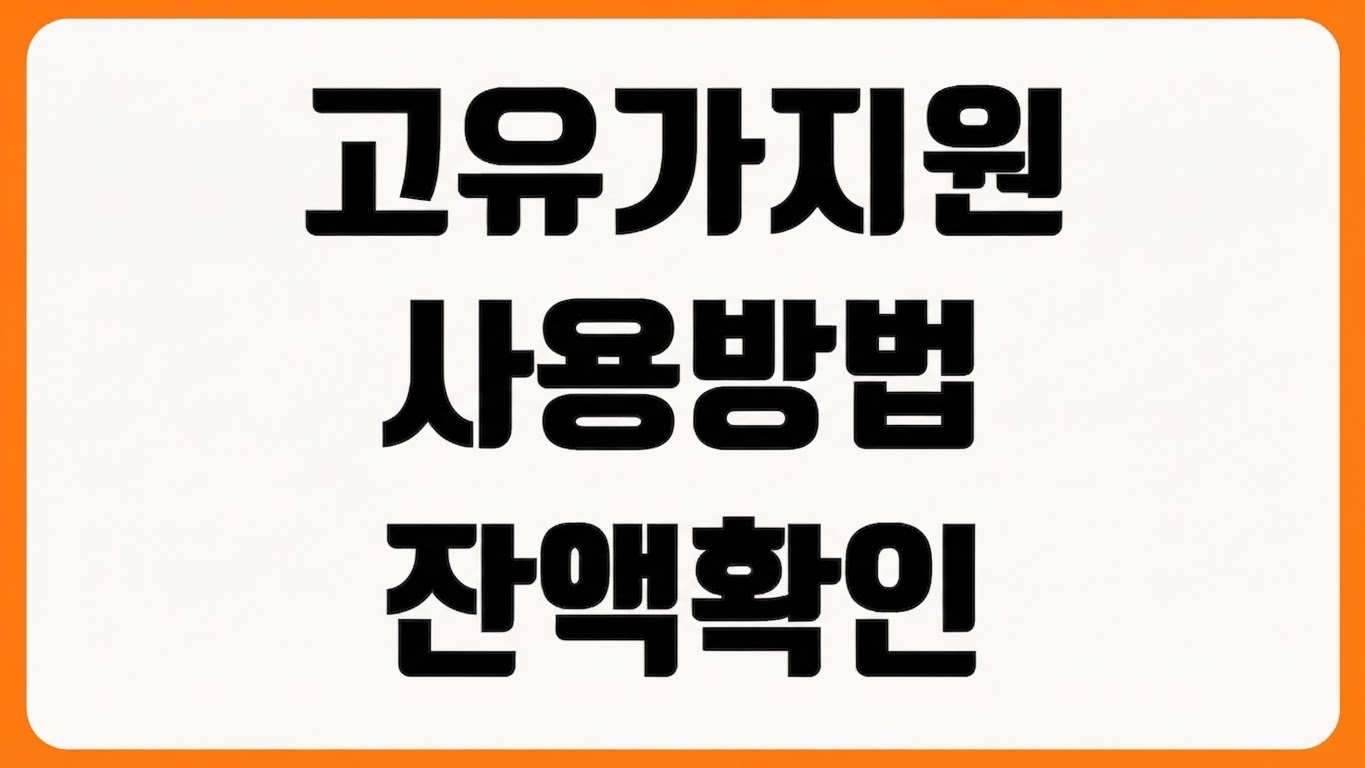 서울시 고유가 피해지원금 사용방법 사용처 제한업종 사용기한 잔액 확인